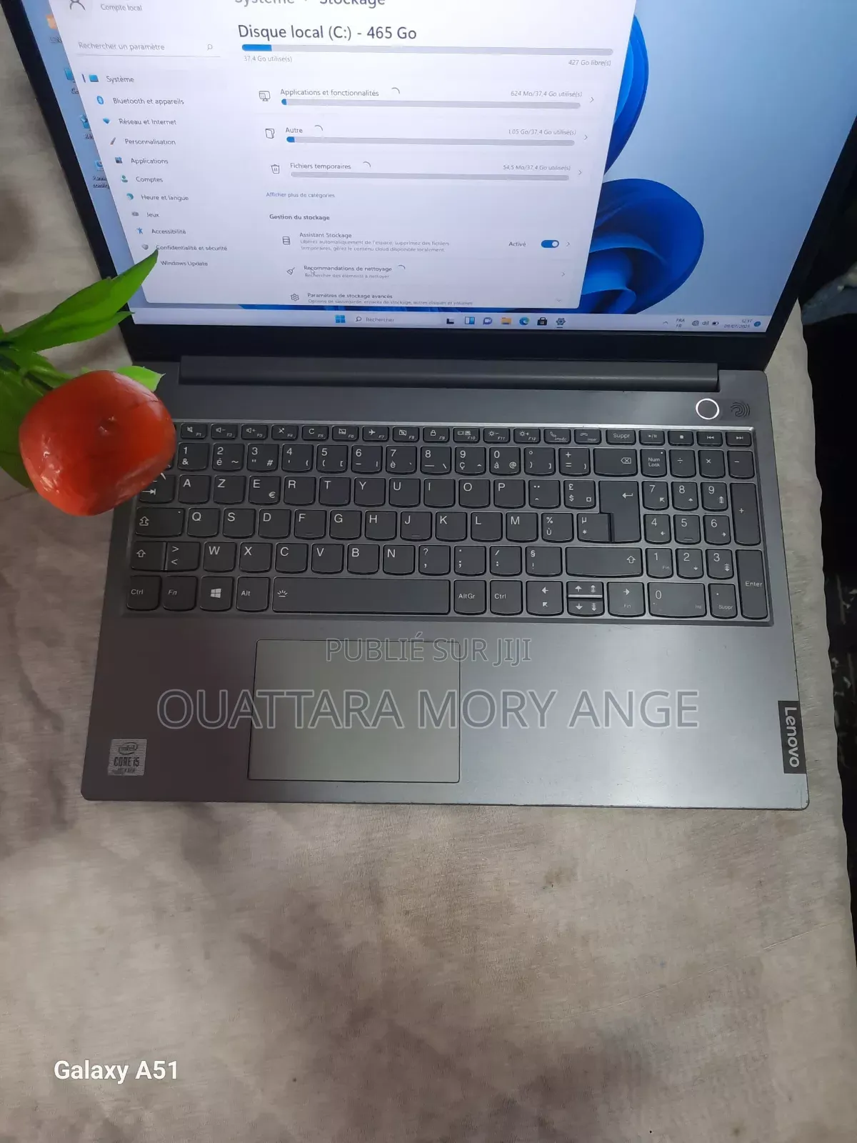 Ordinateur Portable Lenovo ThinkPad Yoga 8GB Intel Core I5 SSD 500GB