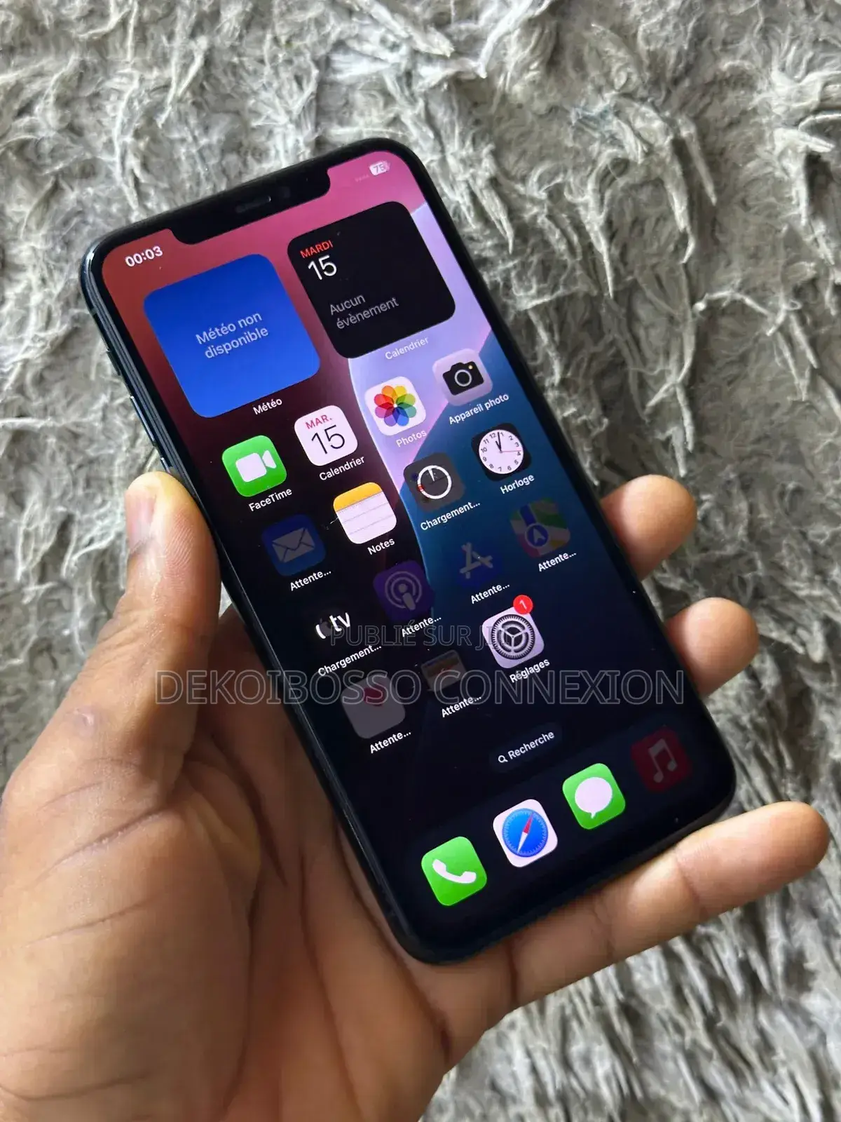 Pomme iPhone 11 Pro Max 64 GB Bleu