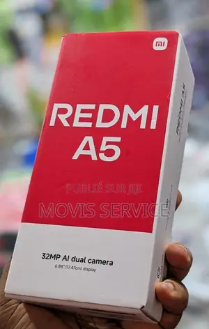 New Xiaomi Redmi A5 4G 128 GB Black
