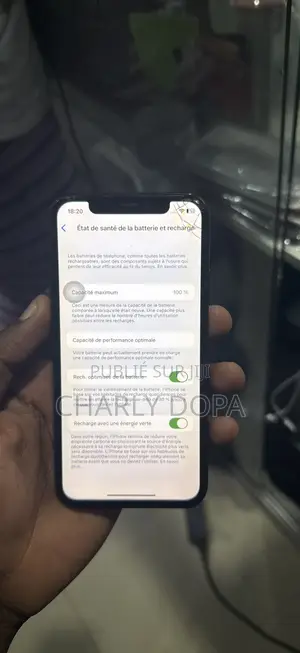 Pomme iPhone X 64 GB Noir