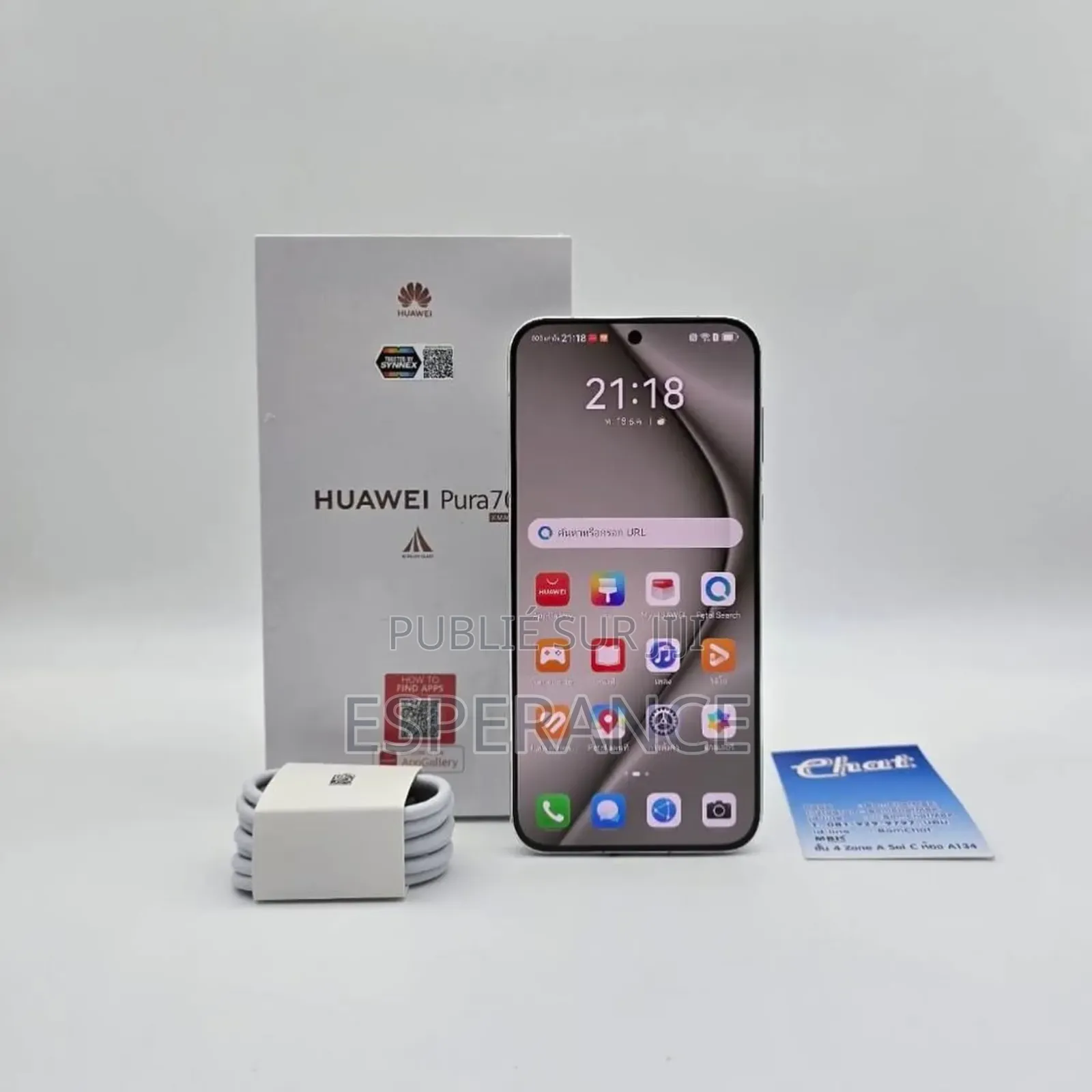 New Huawei Pura 70 256 GB Blanc
