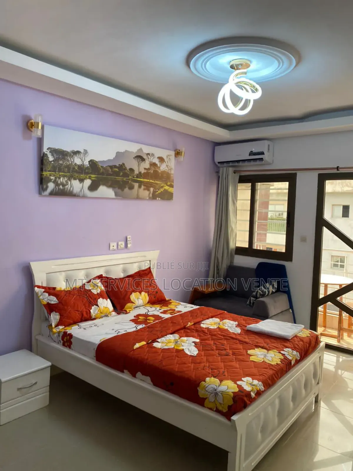 Furnished 1chbre Studio dans Mt Services, Cocody à Louer