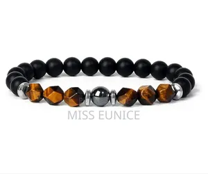 Photo - Bracelet Hexagonal Œil De Tigre