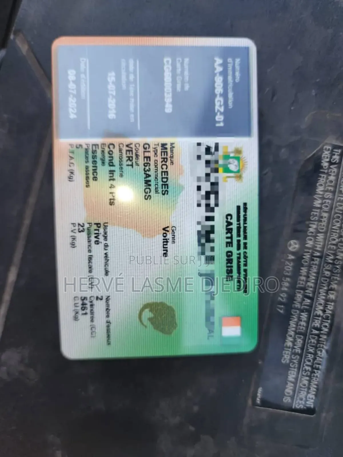 Mercedes-Benz GLE-Class AMG GLE 63 S 4MATIC 2016 Bleu