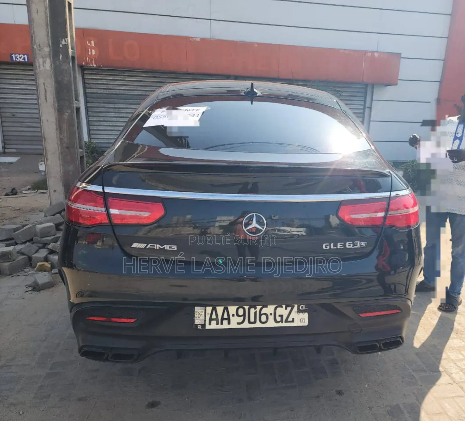 Mercedes-Benz GLE-Class AMG GLE 63 S 4MATIC 2016 Bleu