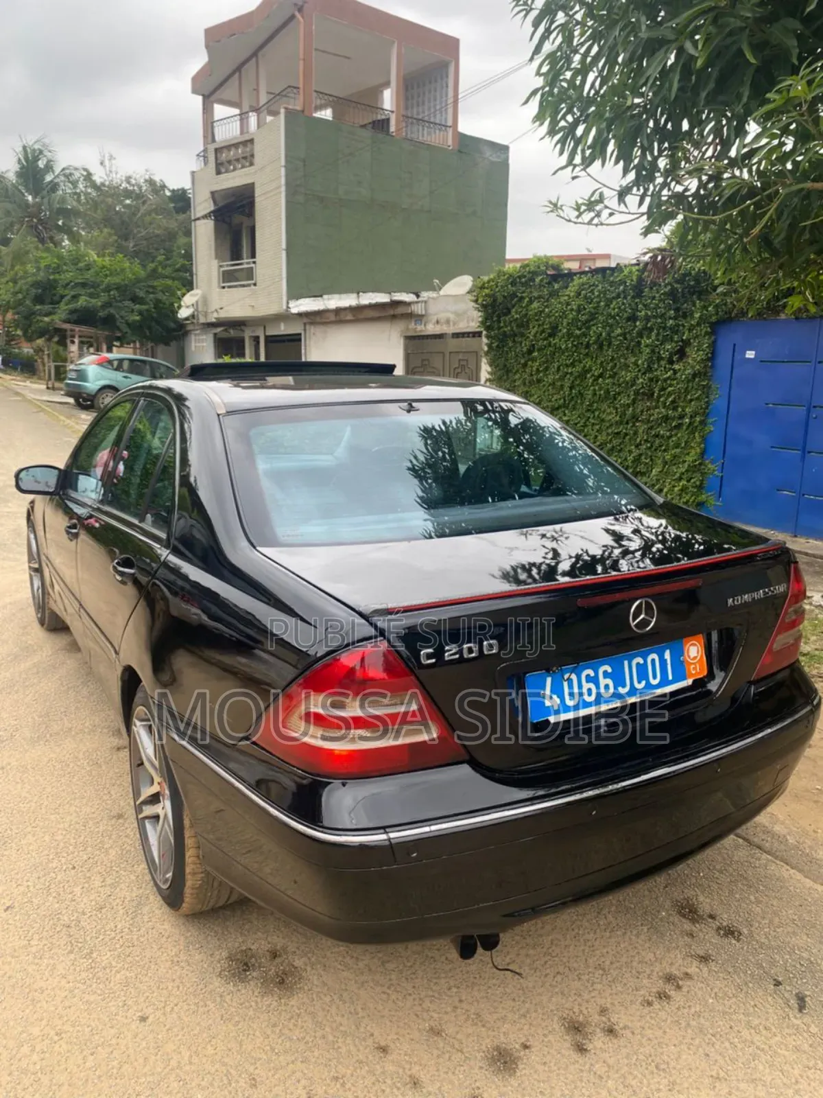 Mercedes-Benz C-Class C 200 Kompressor (S203) 2004 Noir