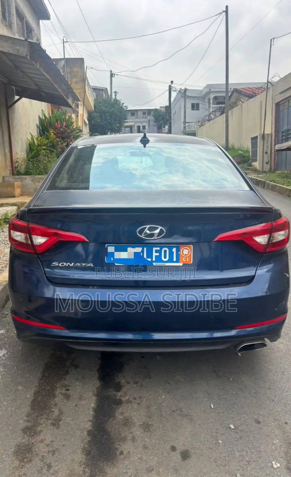 Hyundai Sonata Limited 2.0T 2018 Bleu