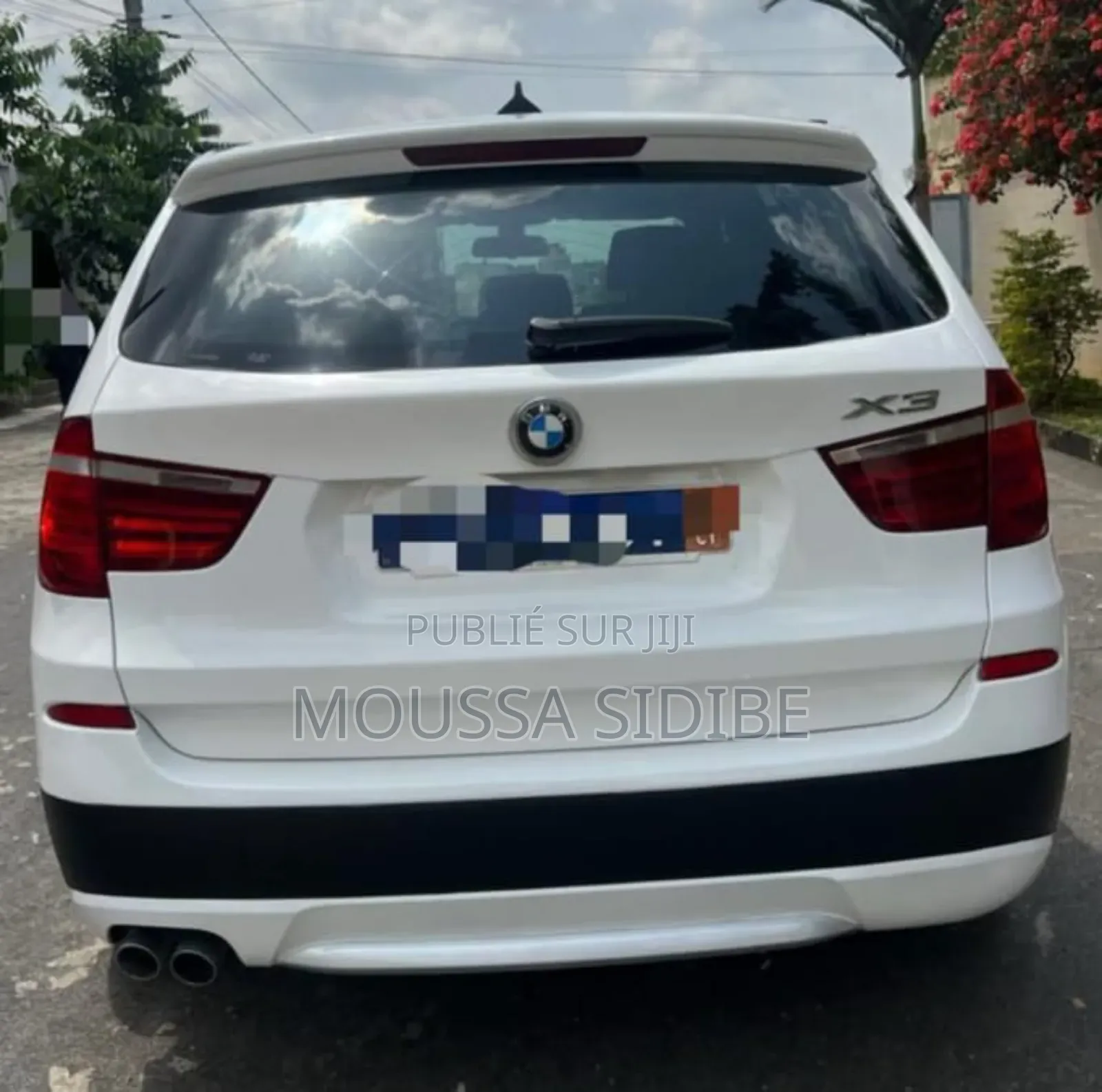 BMW X3 xDrive28i 2012 Blanc