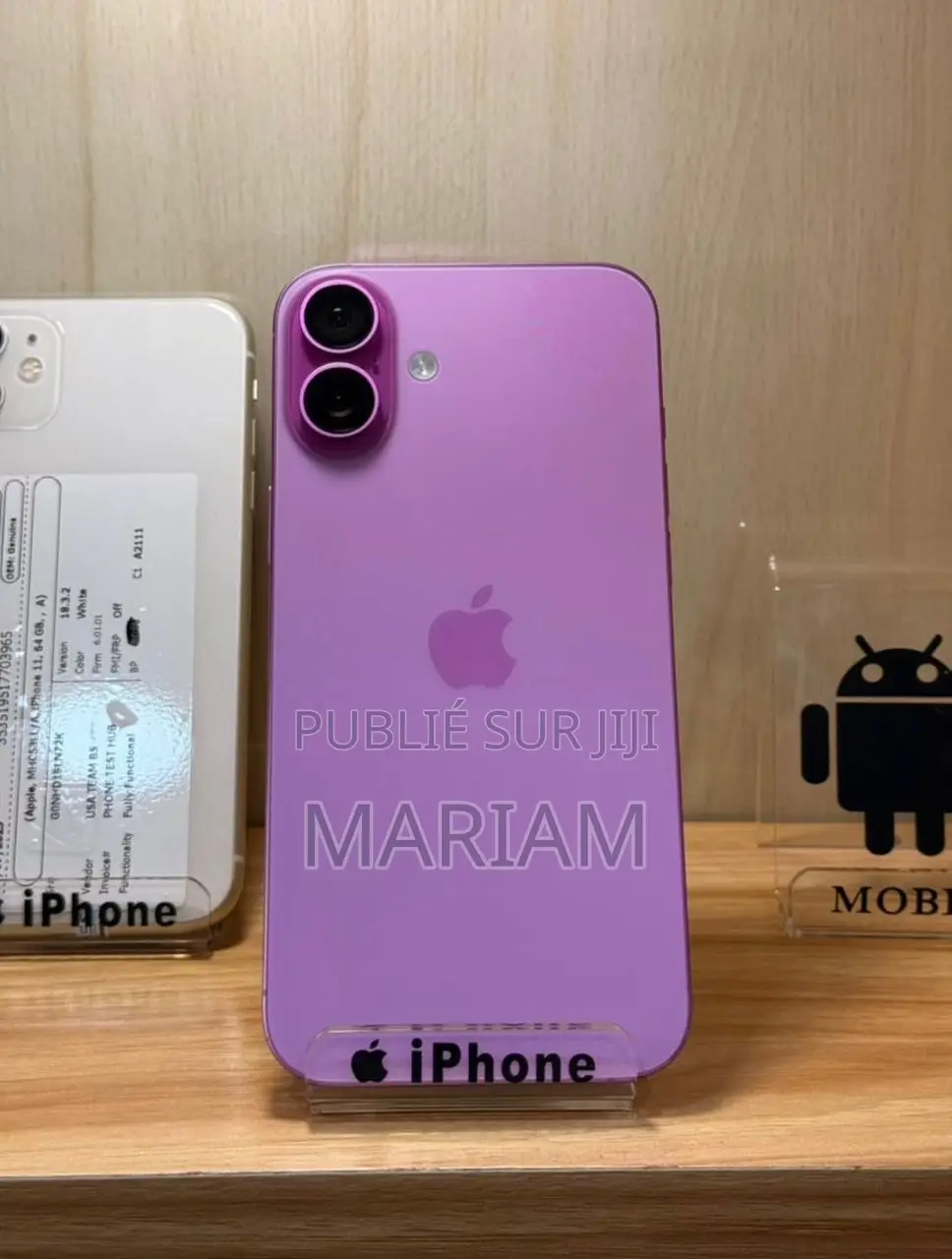 New Apple iPhone 16 Plus 128 GB Or rose