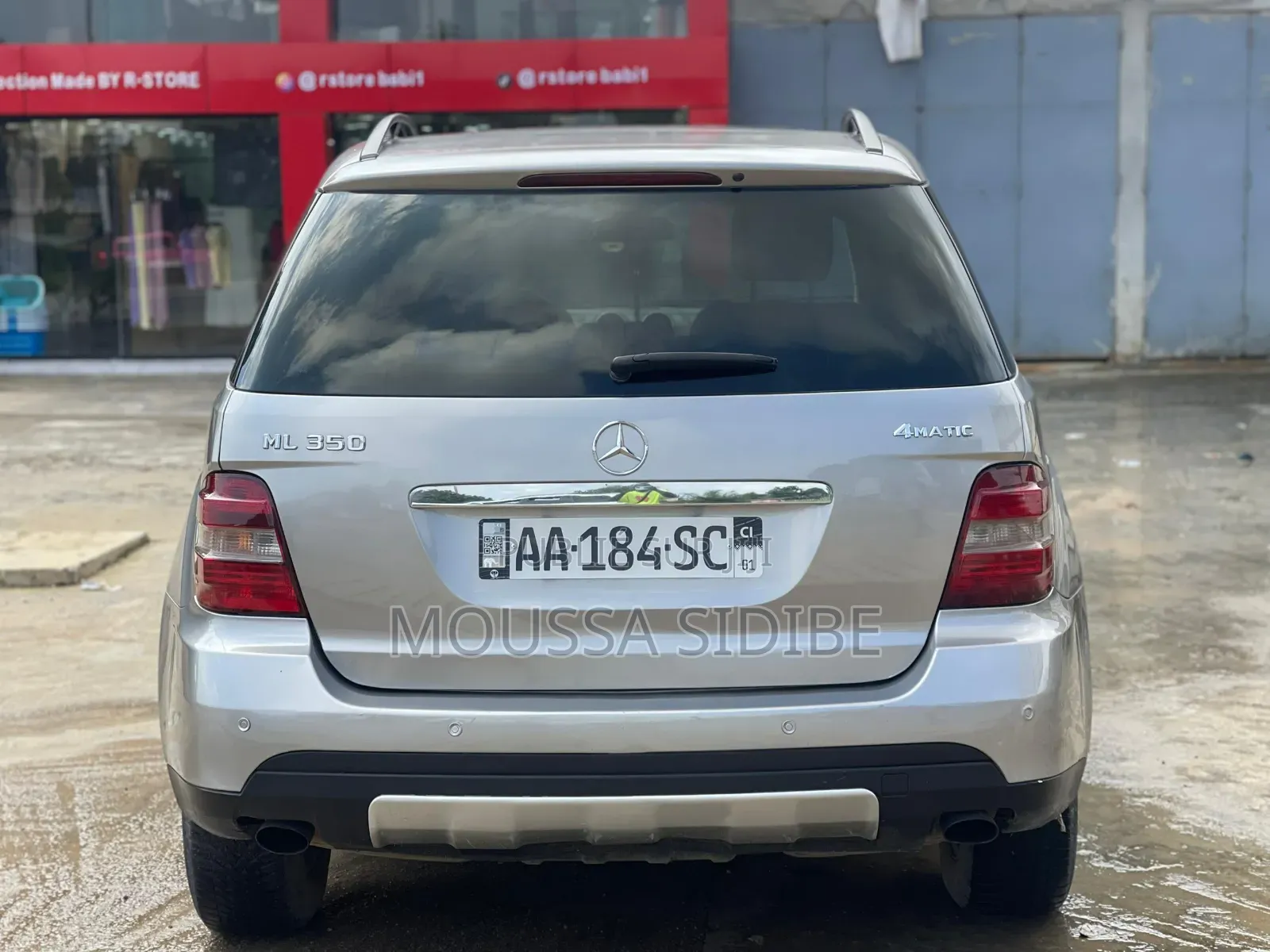 Mercedes-Benz M Class ML 350 AWD 4Matic (3.5L V6 7A) 2006 Argenté