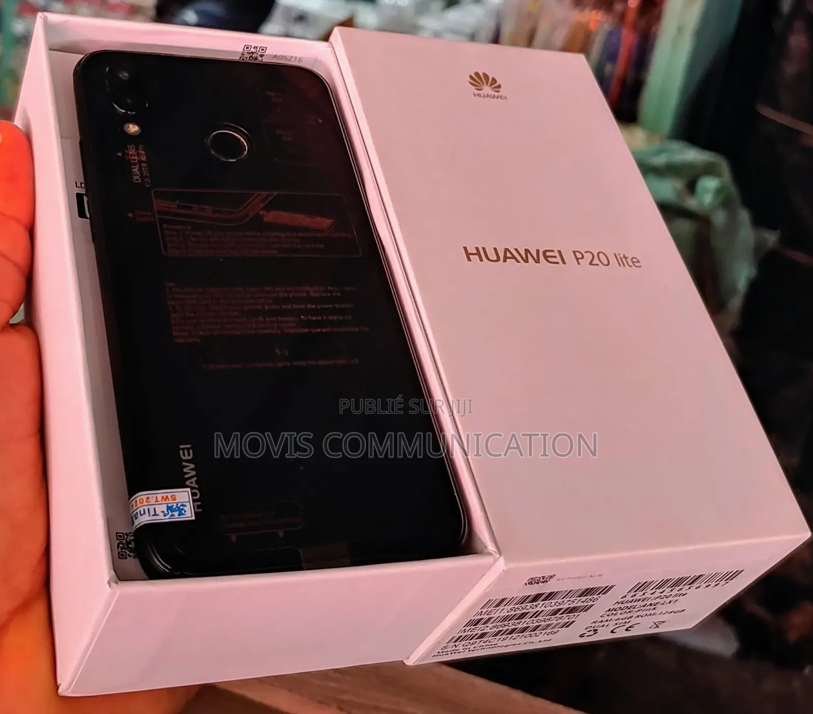 New Huawei P20 Lite 128 GB Noir