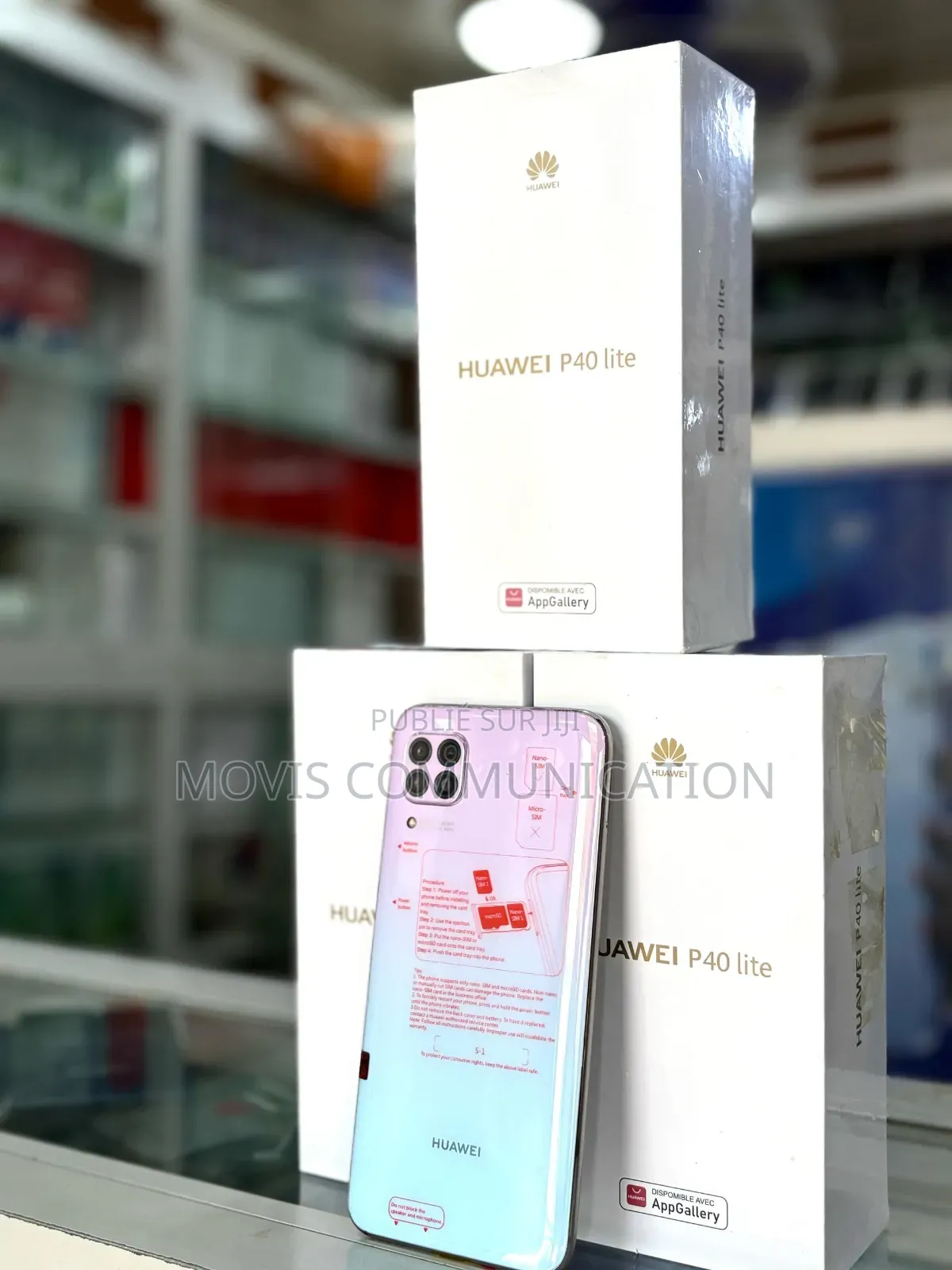 New Huawei P40 Lite 128 GB Blanc