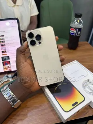 New Pomme iPhone 14 Pro Max 256 GB Doré