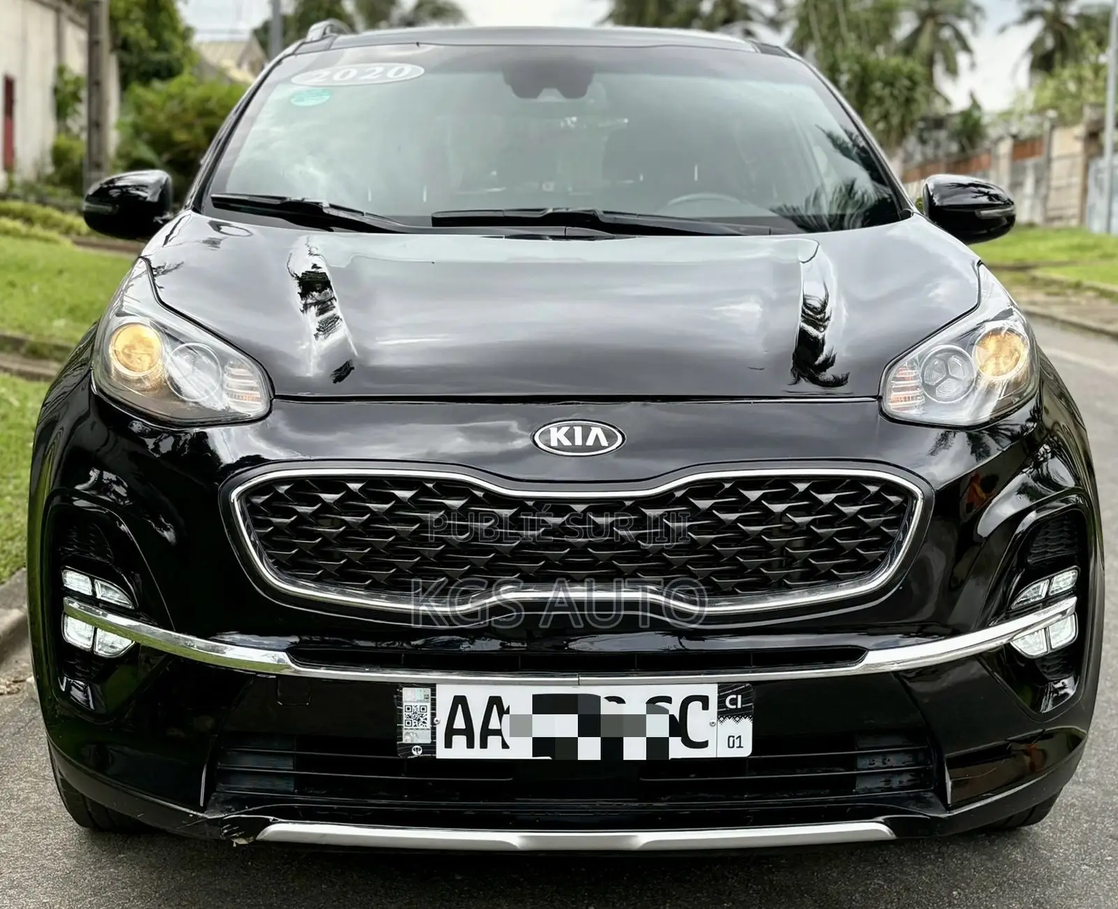 Kia Sportage S AWD 2020 Noir
