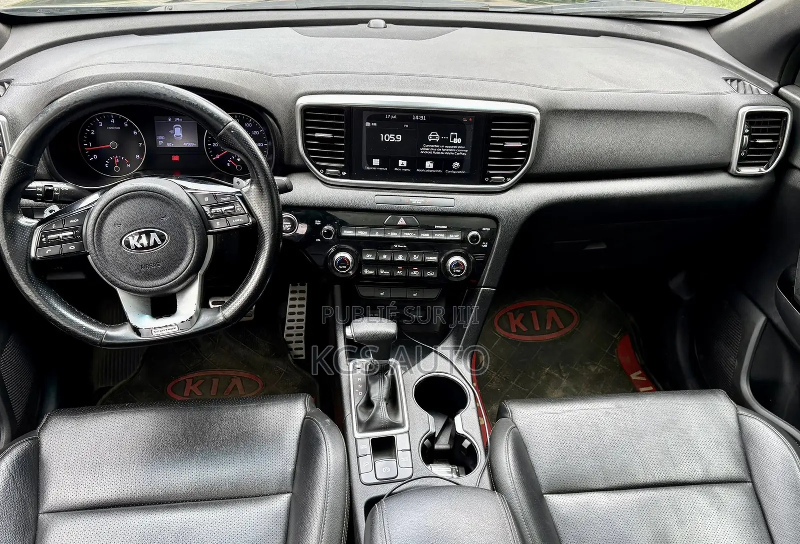 Kia Sportage S AWD 2020 Noir