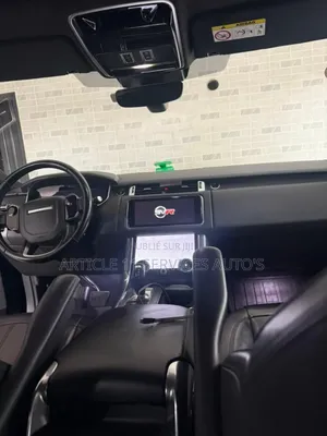 Land Rover Range Rover Sport SVR 2018 Noir