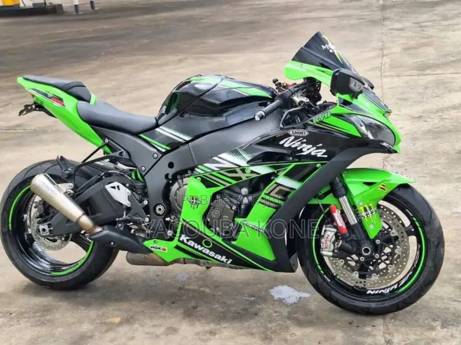 Neuf Kawasaki Ninja 1000 2024 Vert