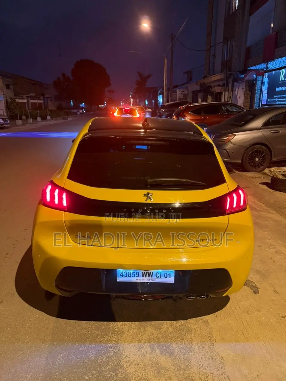 New PEUGEOT 208 2023 Jaune