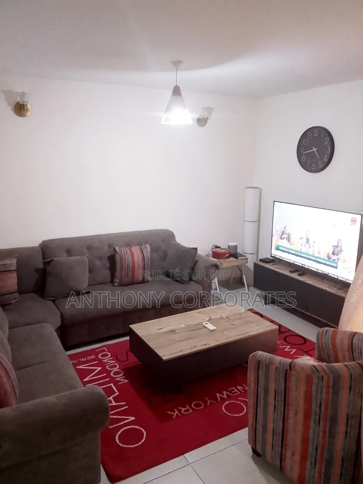 Appartement 3 Pièces Entièrement Meublé À Angre Cite CNPS