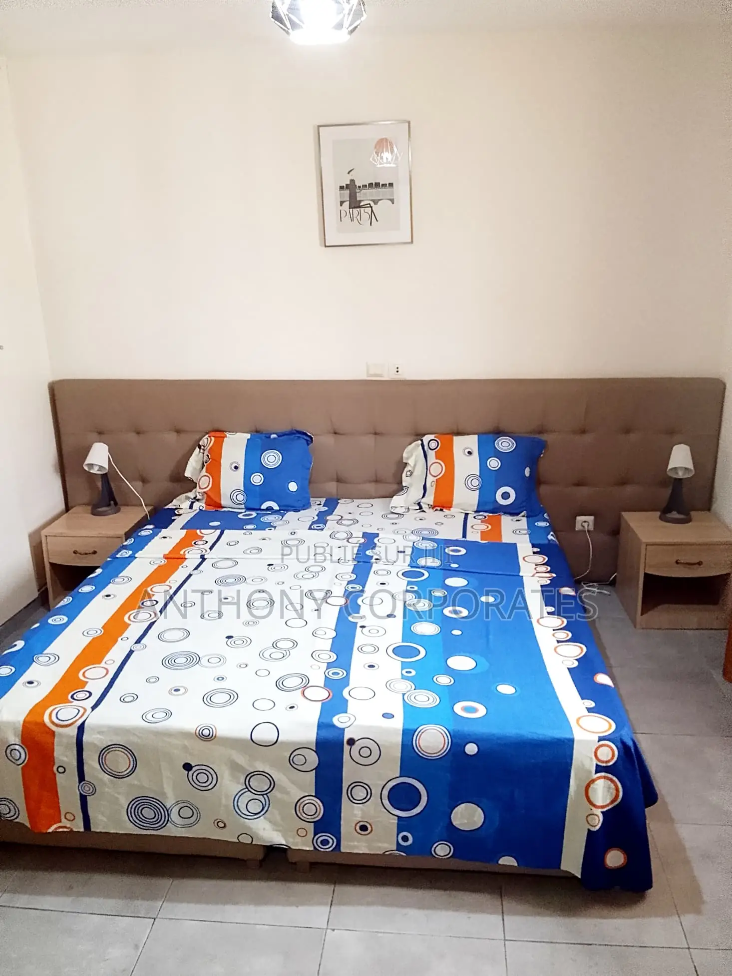 Appartement 3 Pièces Entièrement Meublé À Angre Cite CNPS