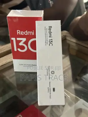 New Xiaomi Redmi 13C 256 GB Noir