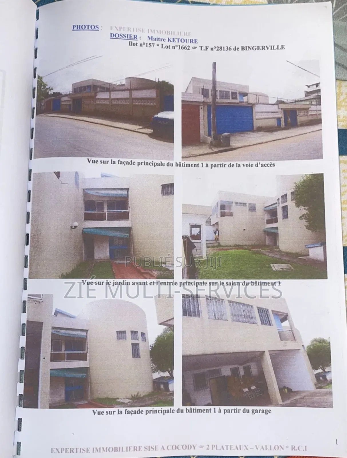 Furnished 16chbre Duplex dans Zié Multi-Service, Deux Plateaux à Vendre