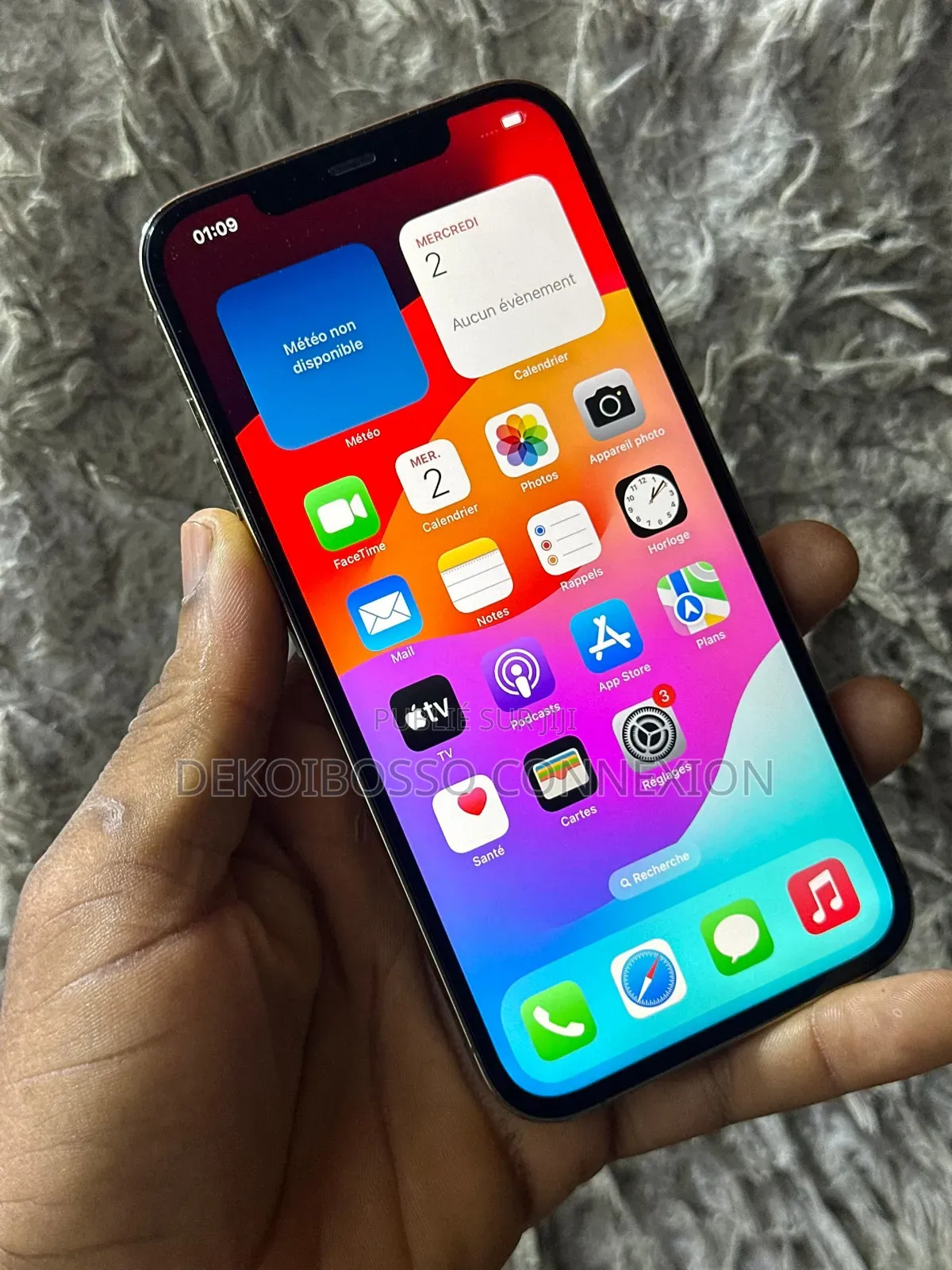 Pomme iPhone 12 Pro 128 GB Bleu