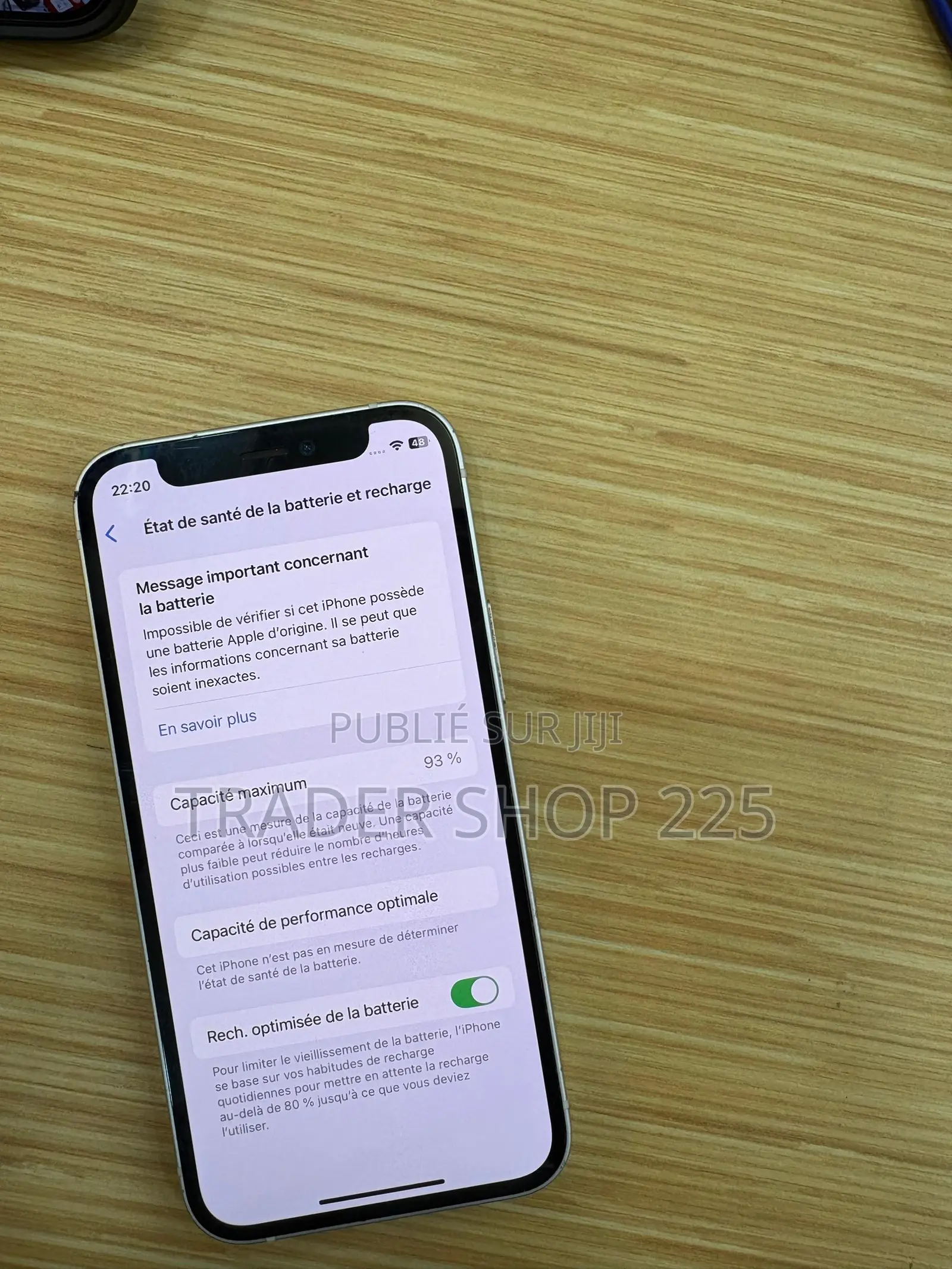 New Pomme iPhone 12 mini 128 GB Blanc