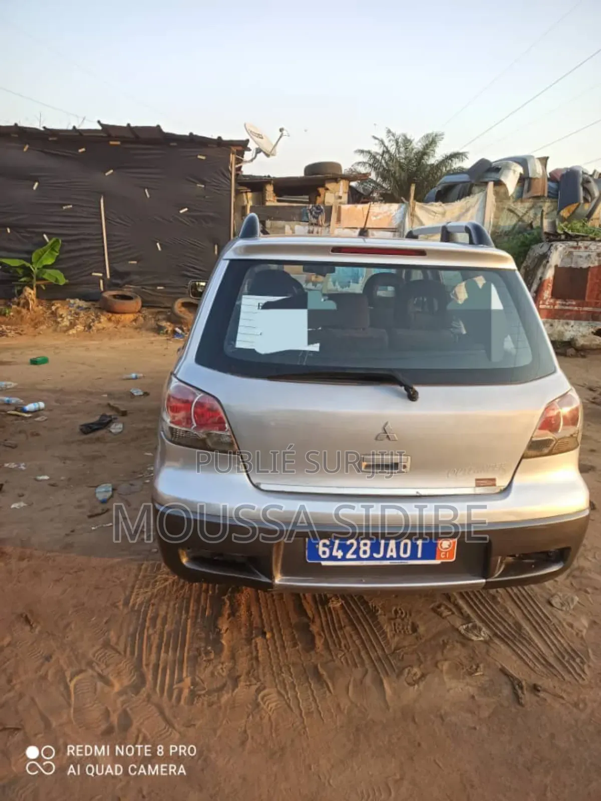 Mitsubishi Outlander 2.4 2004 Gris