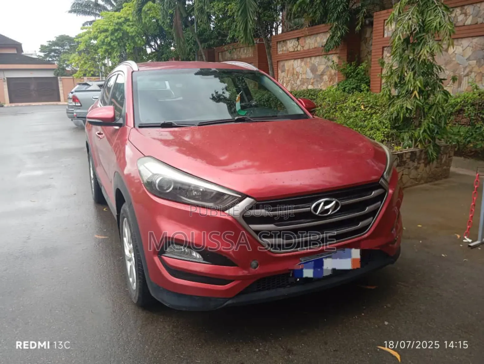 Hyundai Tucson Limited AWD 2017 Rouge
