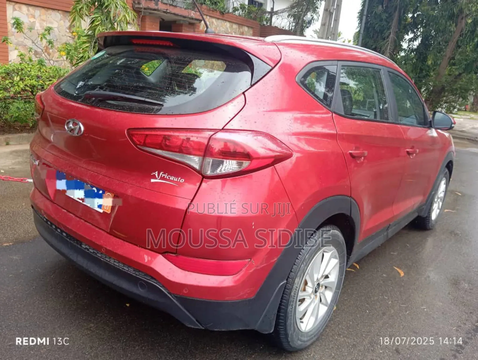 Hyundai Tucson Limited AWD 2017 Rouge