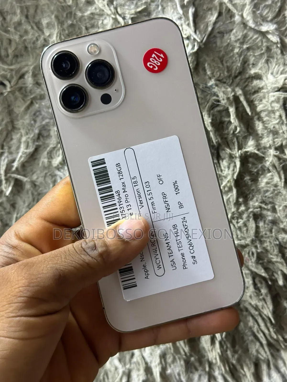 Pomme iPhone 13 Pro Max 128 GB Doré