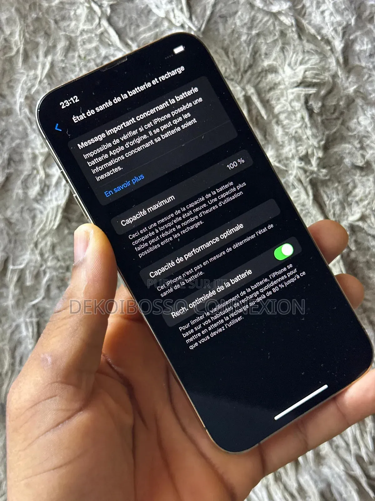 Pomme iPhone 13 Pro Max 128 GB Doré