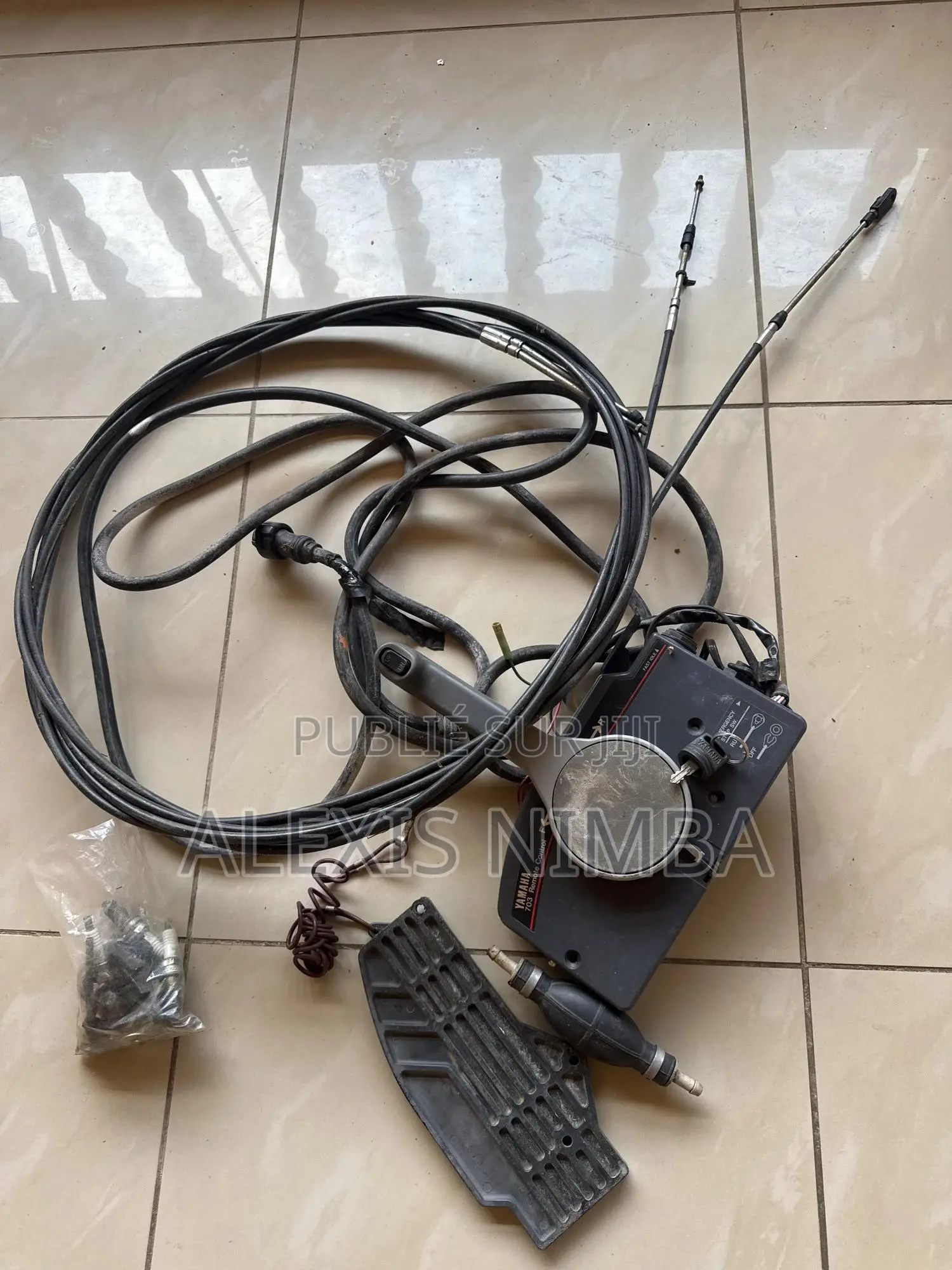 Levier De Vitesse Bateau 2 Temps