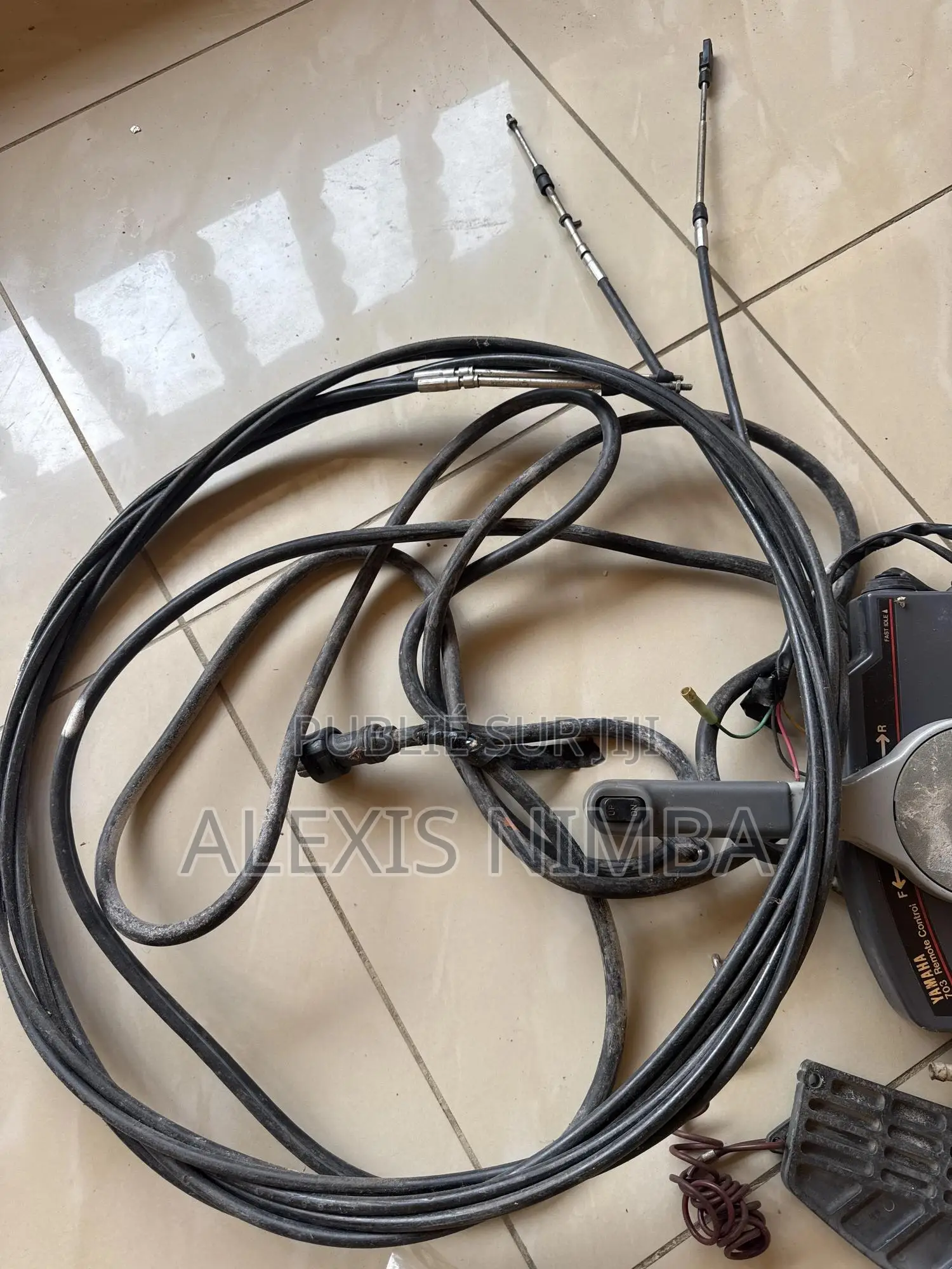 Levier De Vitesse Bateau 2 Temps