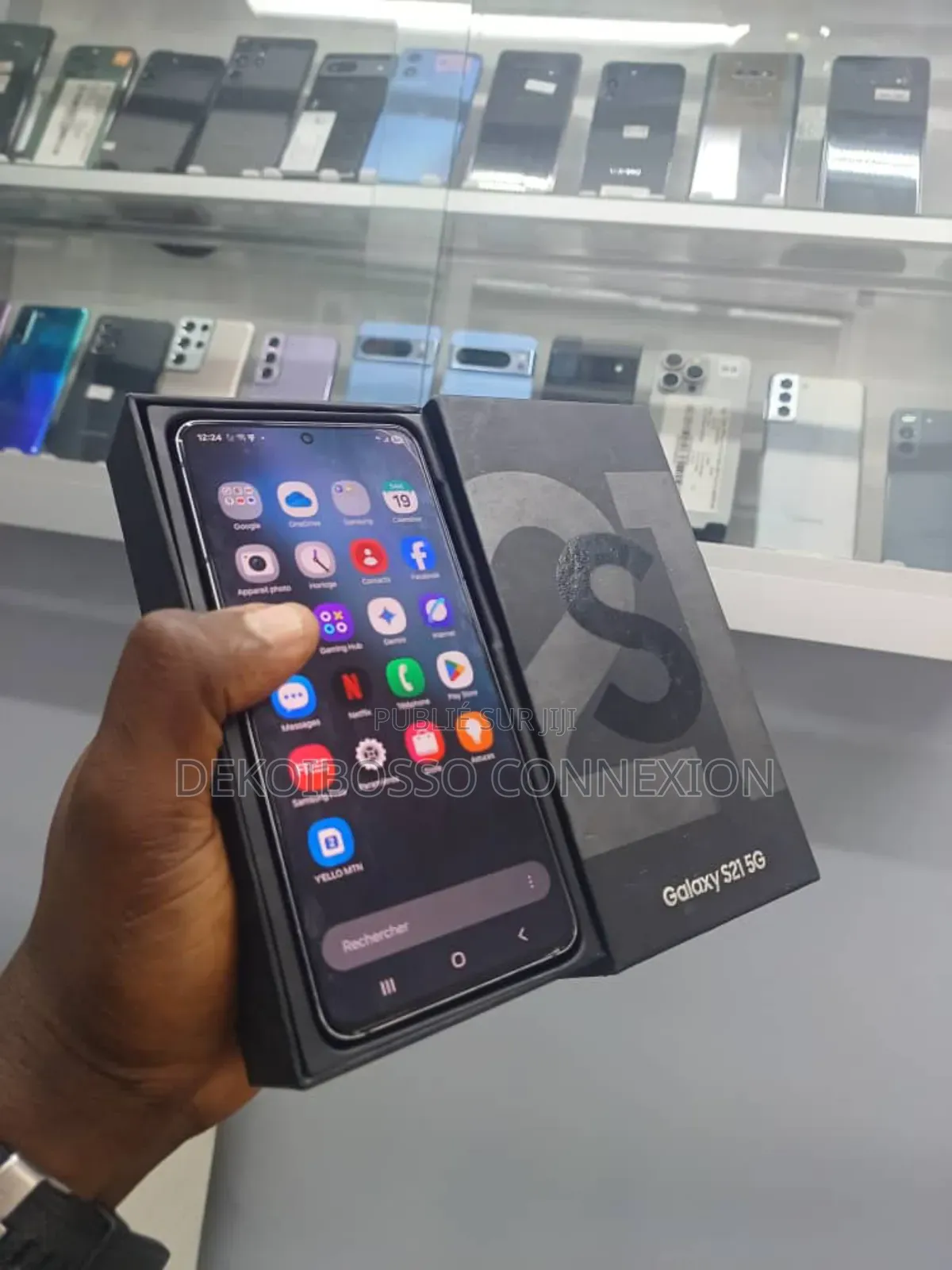 Samsung Galaxy S21 5G 256 GB Gris