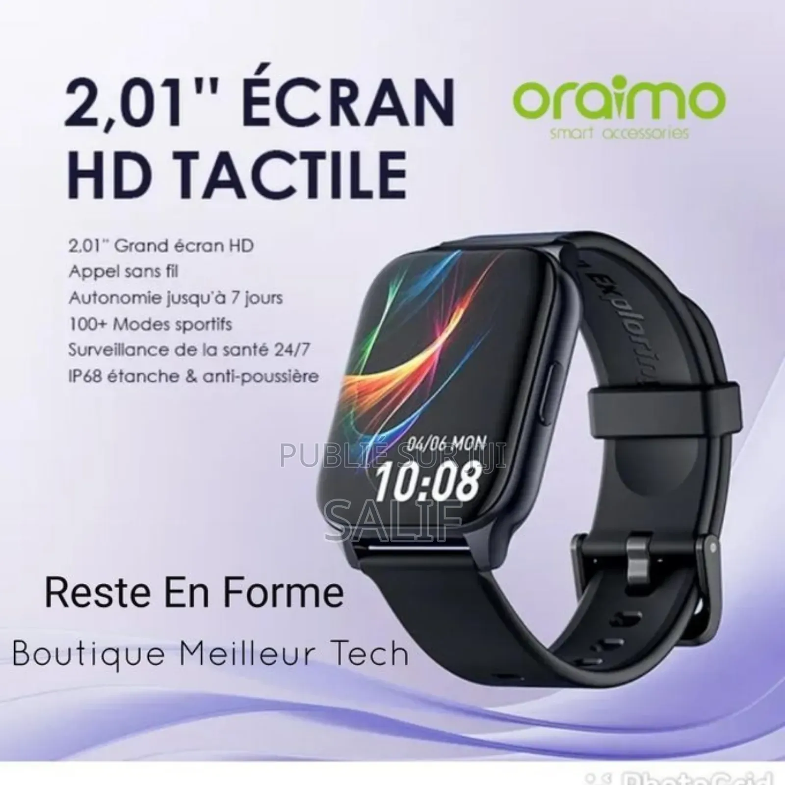Montre Connectée Oraimo