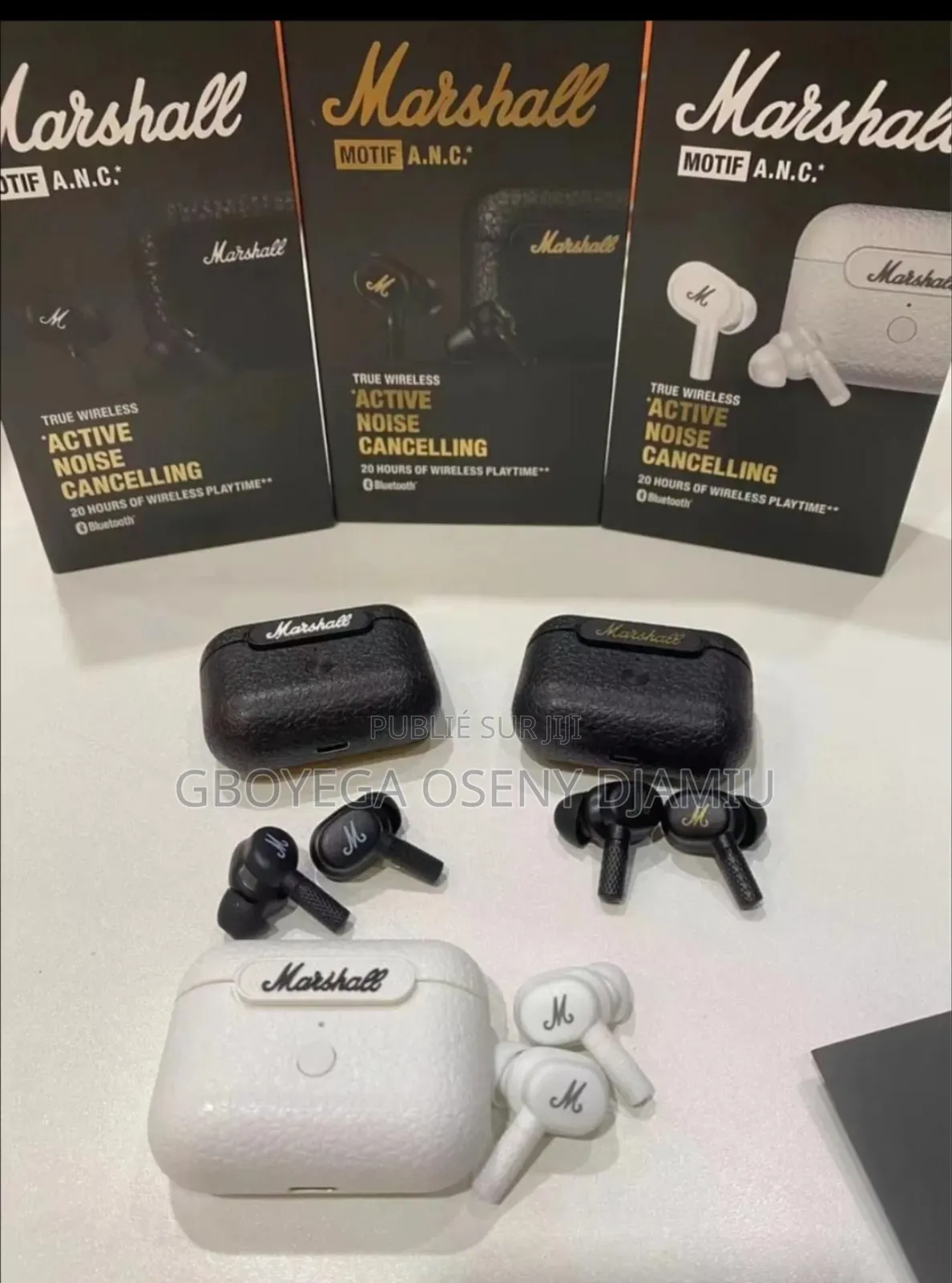 Écouteurs Sans Fil Marshall Motif A.N.C