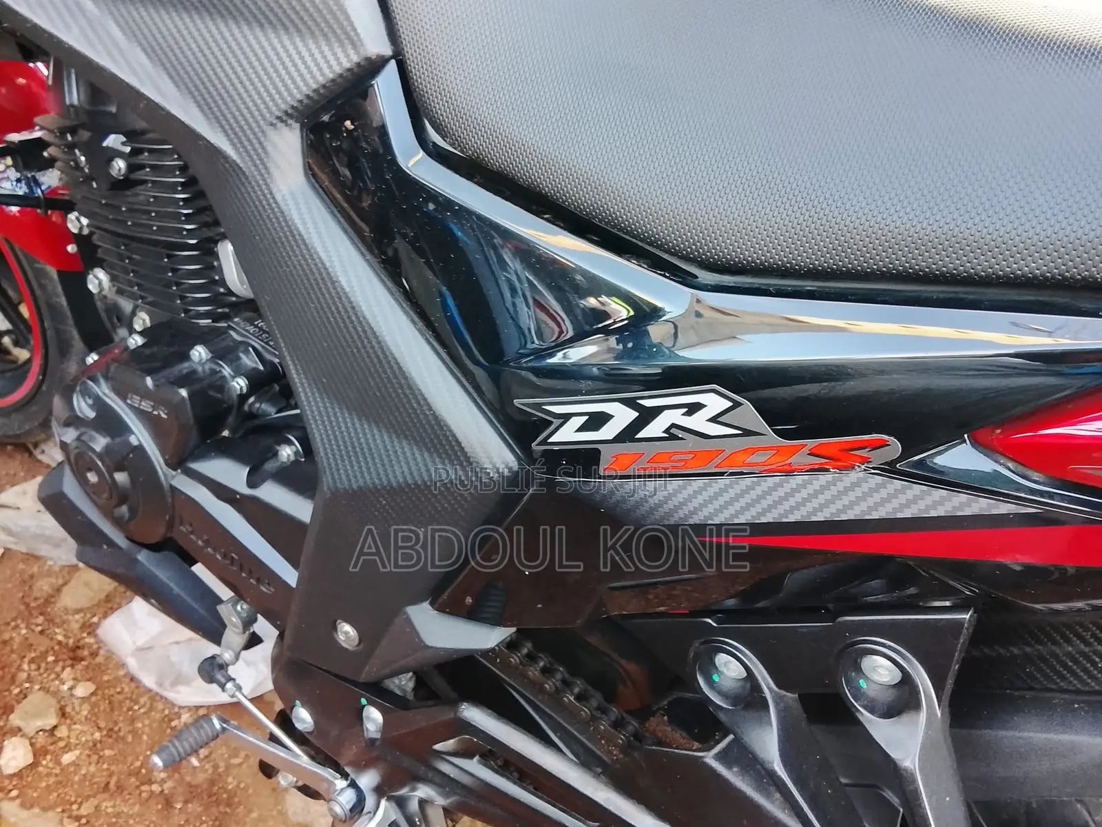 Neuf Haojue DR190S 2024 Noir