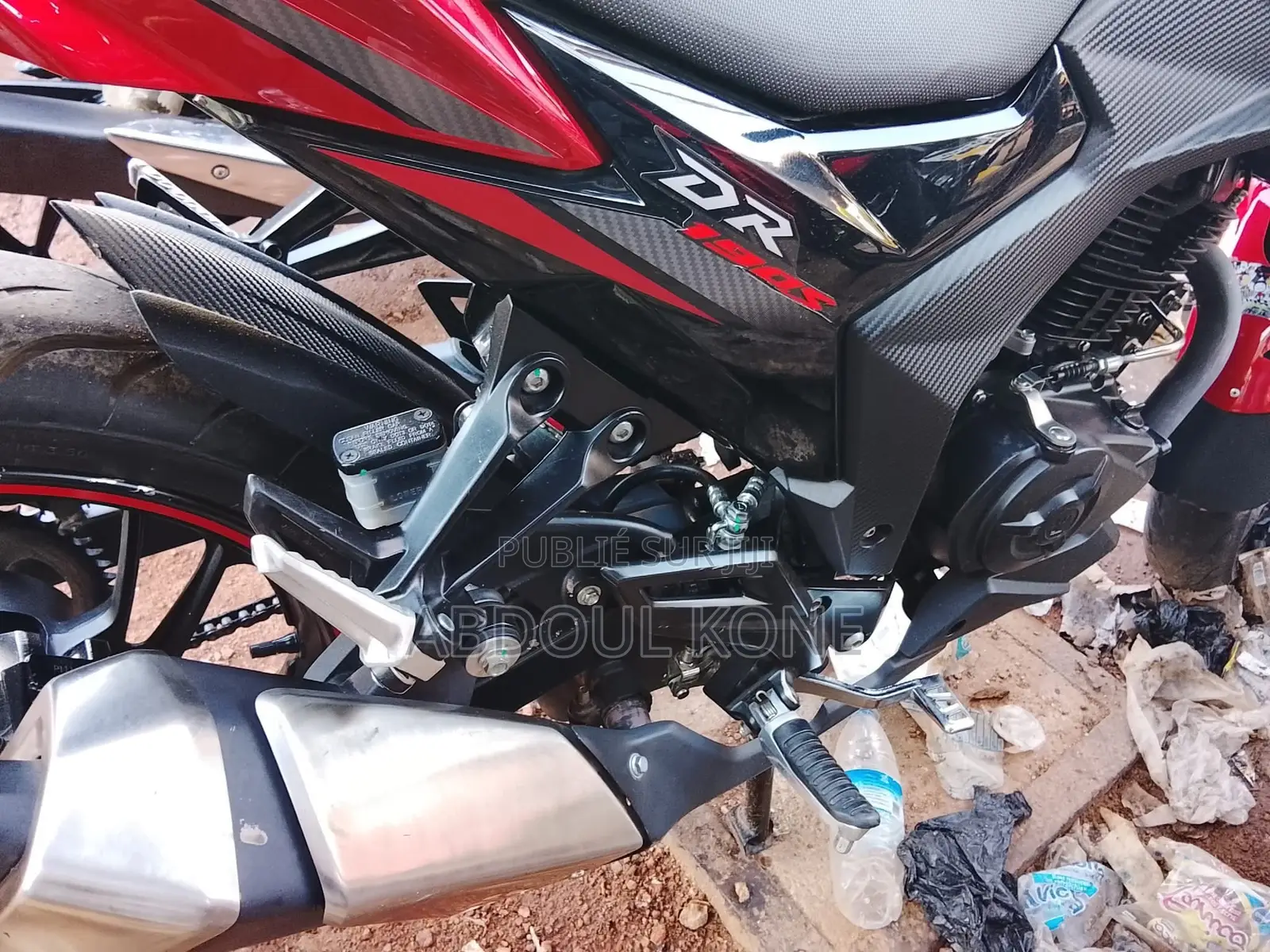 Neuf Haojue DR190S 2024 Noir