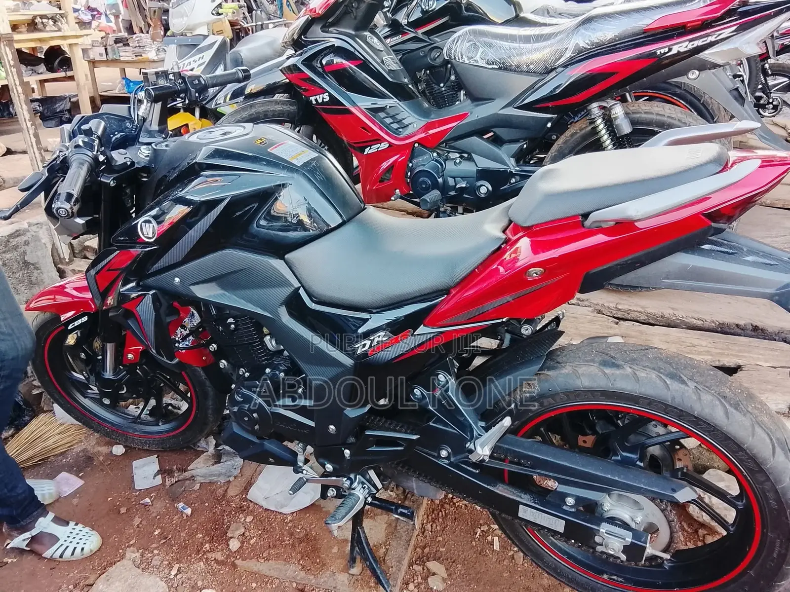 Neuf Haojue DR190S 2024 Noir