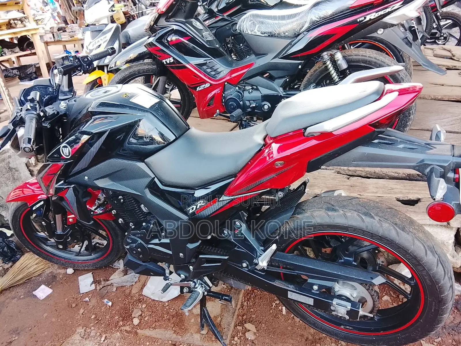 Neuf Haojue DR190S 2024 Noir