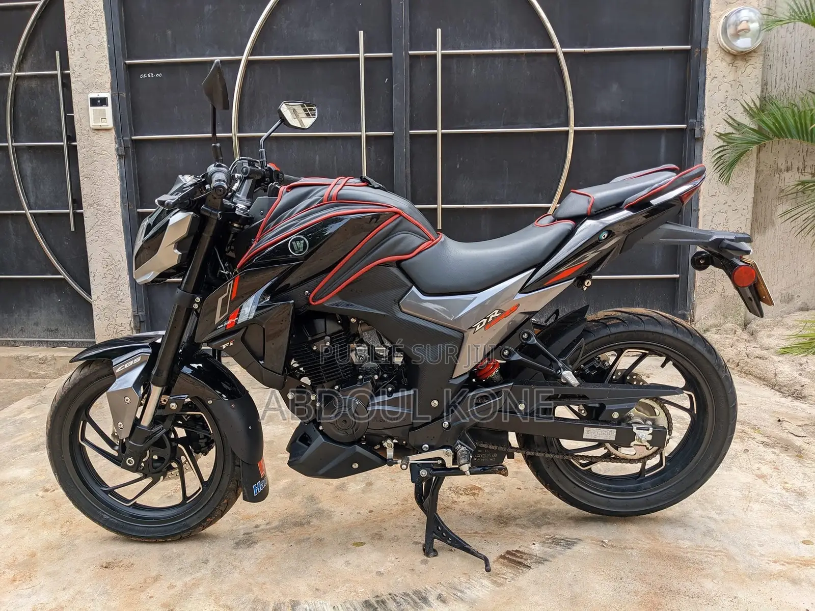 Neuf Haojue DR190S 2024 Noir