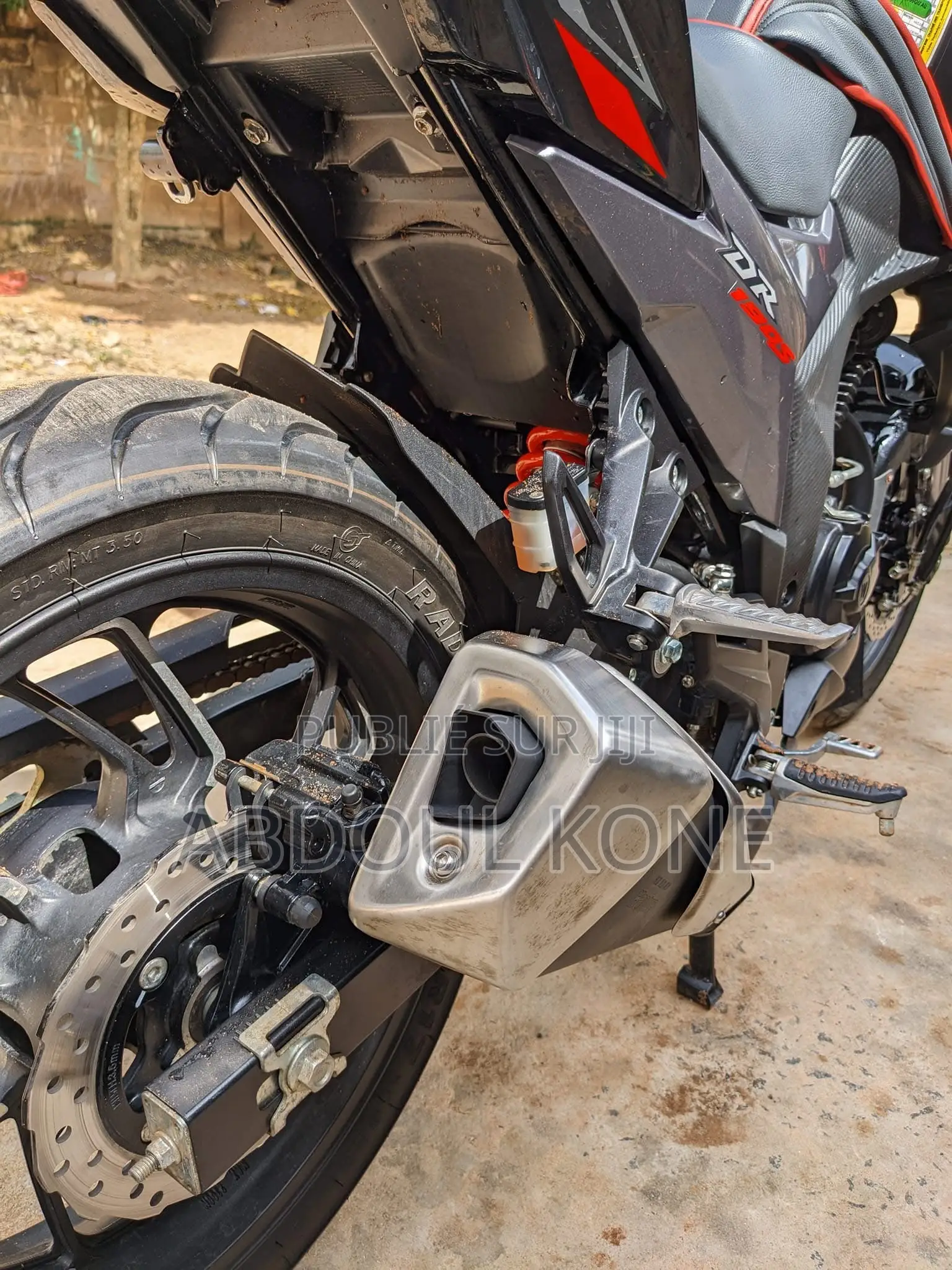 Neuf Haojue DR190S 2024 Noir