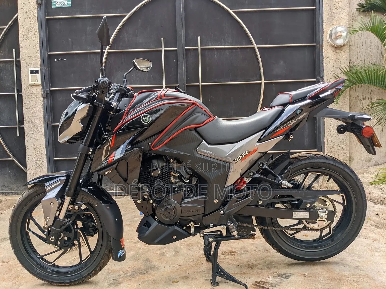 Neuf Haojue DR190S 2024 Noir