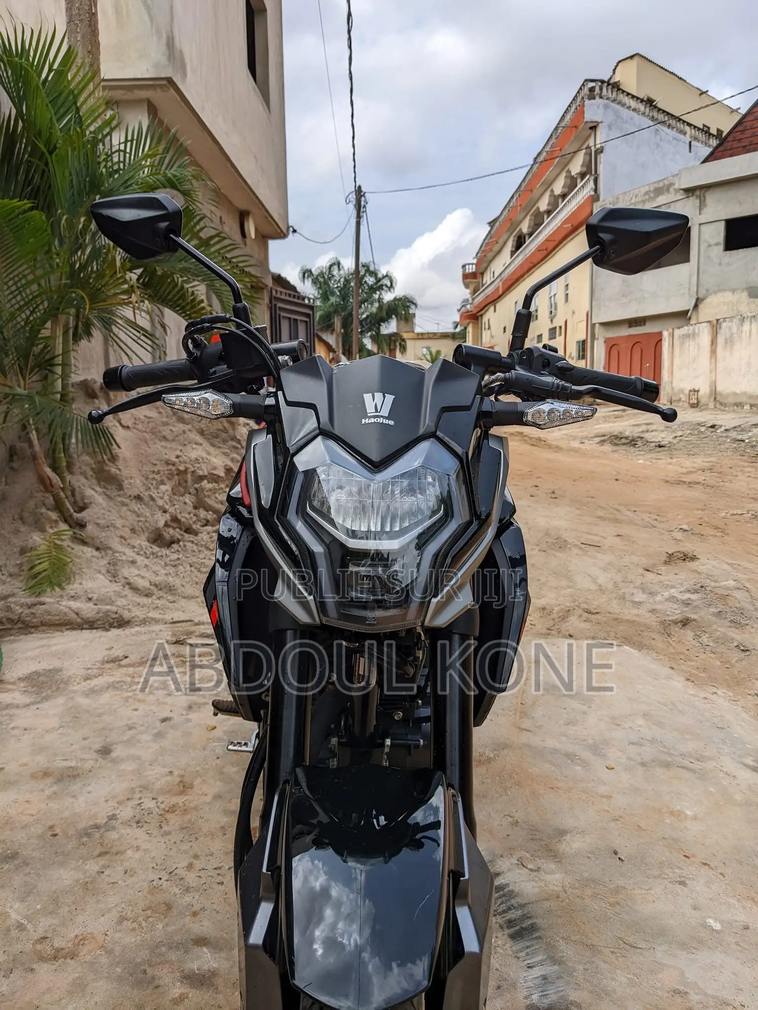 Neuf Haojue DR190S 2024 Noir