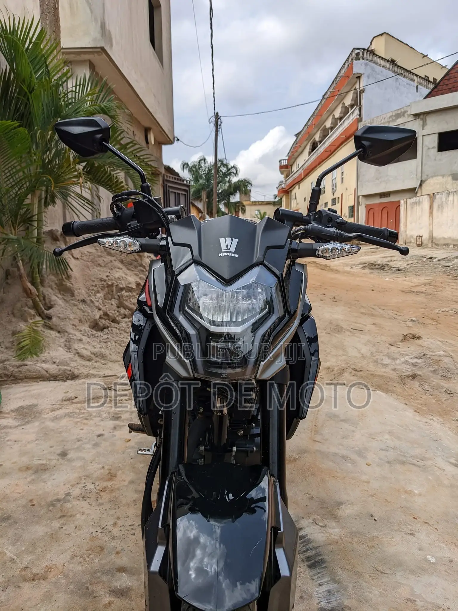Neuf Haojue DR190S 2024 Noir