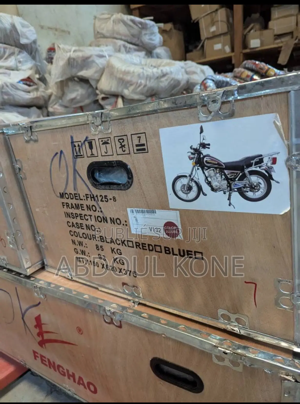 Neuf Sanya SY125-8 2021 Noir