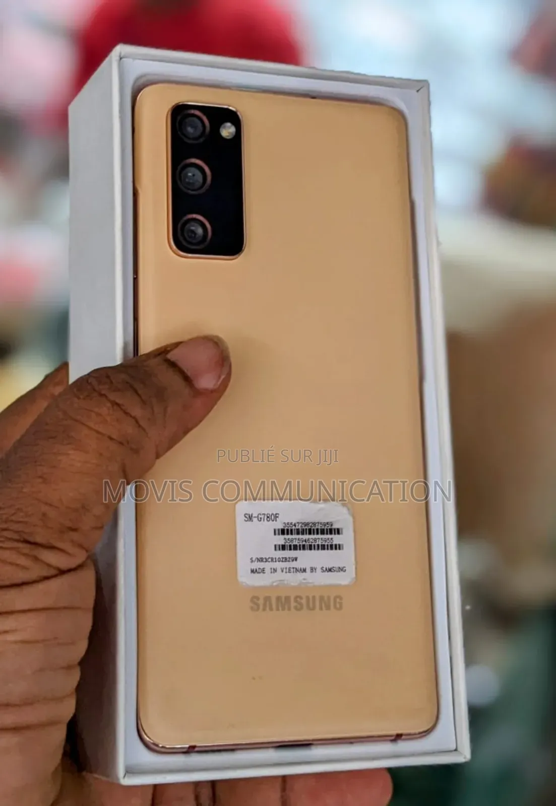 New Samsung Galaxy S20 FE 128 GB Orange