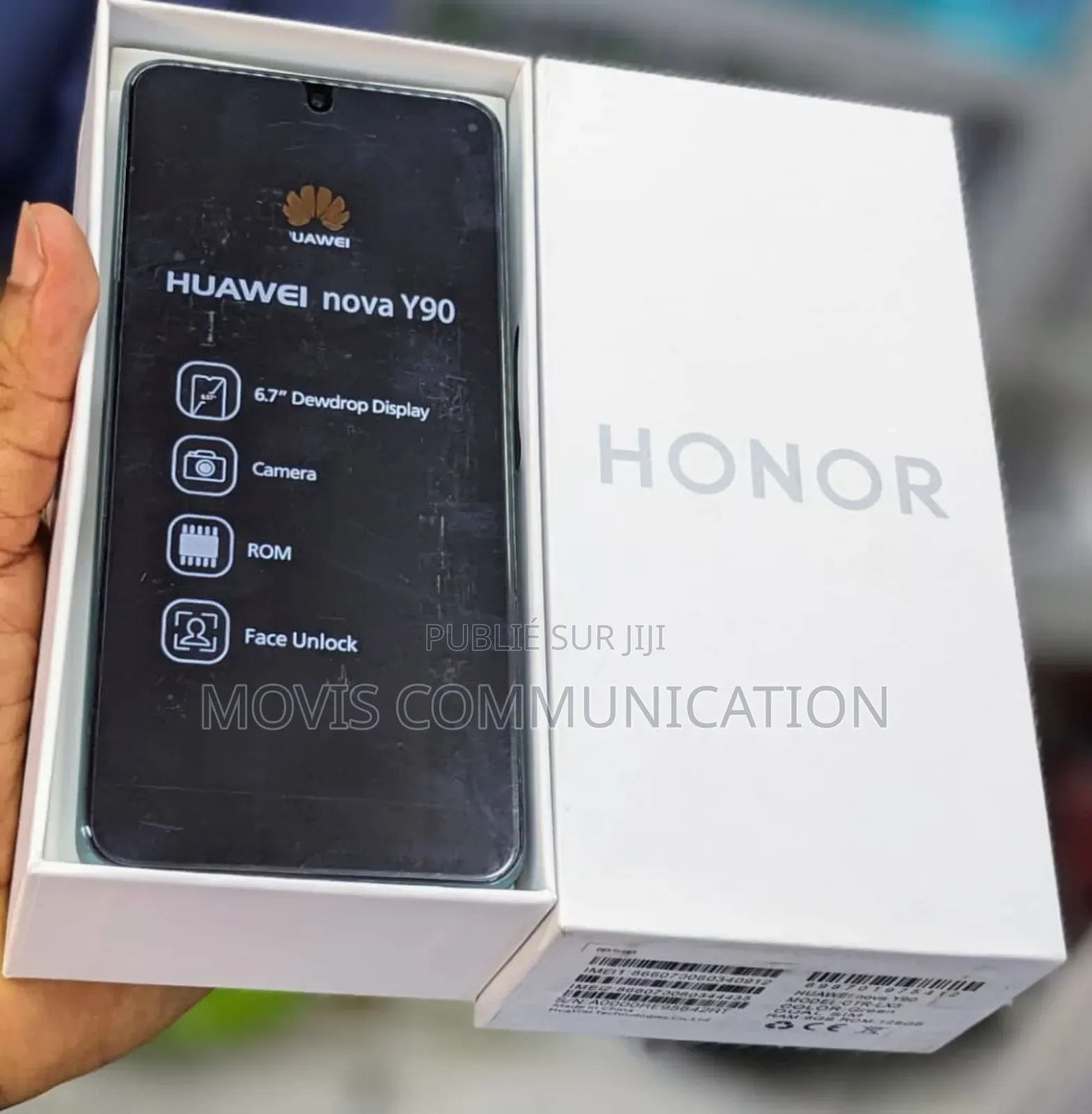 New Huawei Nova Y90 128 GB Vert